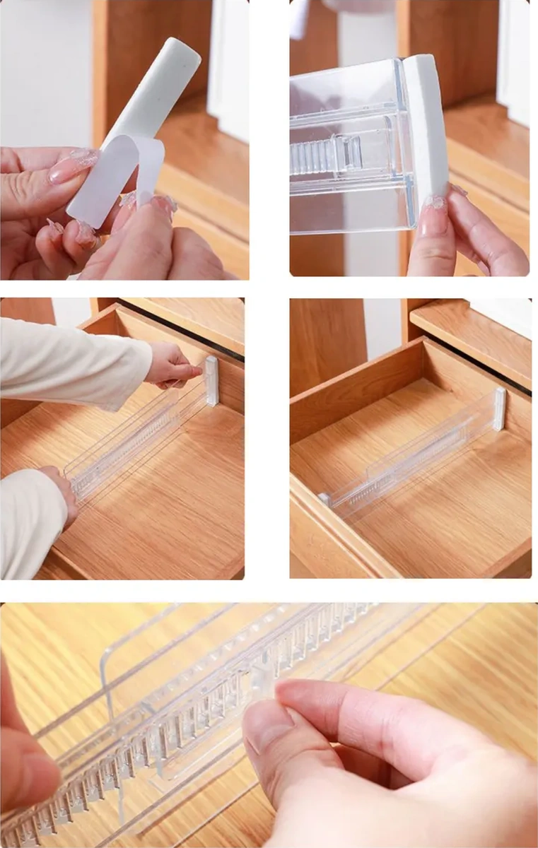 Bbhouse Kumaş Çekmecesi Ve Raflar İçin Ayırıcı Bölme Katilabilir Ayırıcı 317998066 Beyaz