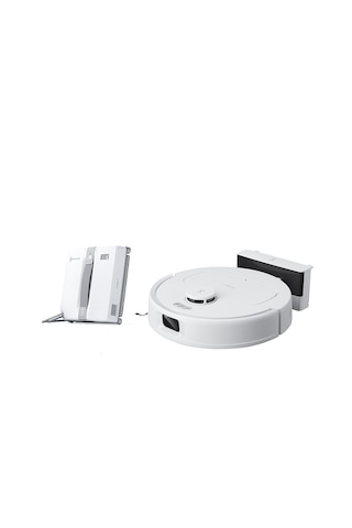 Ecovacs N20E Robot Süpürge + Winbot Mini Cam Silme Robotu 2'li Temizlik Seti Beyaz