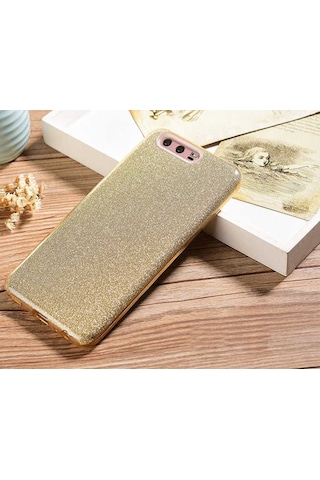 Huawei P10 Kilif Simli Parlak Shining Kapak 388566073