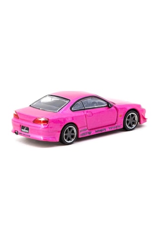 Tarmac Works 1/64 Vertex Nissan Silvia S15 Pink Metallic - Global64