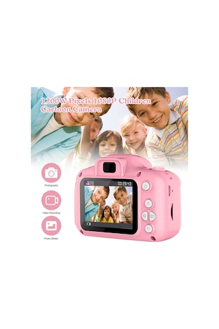 Roni Mini 1080P HD Kamera Çocuklar İçin Fotoğraf Makinesi (İthalatçı Garantili)