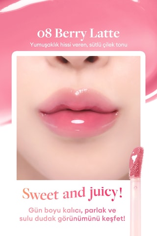 Dasique Juicy Dewy Glow Tint 08 Berry Latte