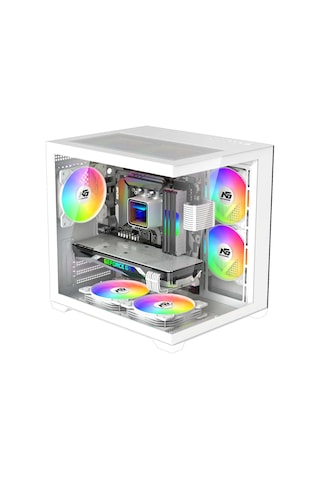 Xaser Narnia X60 R5 5500 16 GB 512 GB M.2 Nvme SSD RTX3050 Free Dos Masaüstü Oyuncu Bilgisayarı