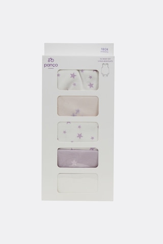Panço Yenidoğan 5'li Body Set 2611gn20003 Renkli