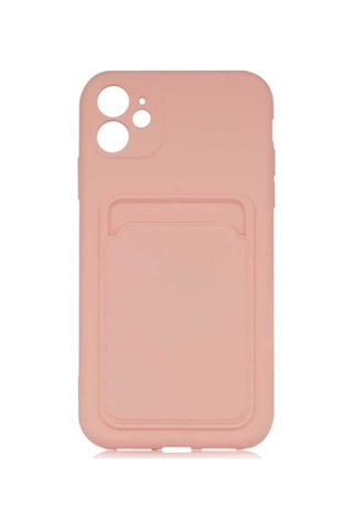 Apple Uyumlu iPhone 11 Kılıf Zore Ofix Kapak Pembe