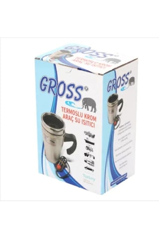 Ahmet Otomotiv Gross 12v Termoslu Araç Su Isıtıcı Kettle 12v Çay Kahve Oto Ketıl Fma00312