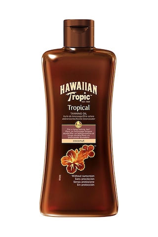 Hawaiian Tropic Hindistan Cevizi Özlü Bronzlaştırıcı Yağ 200 ML