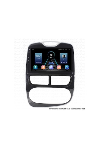 Myway Clio 4 Android Multimedya Carplay Navigasyon Ekran - 8gb Ram+128 Gb Hdd - Myway 9"