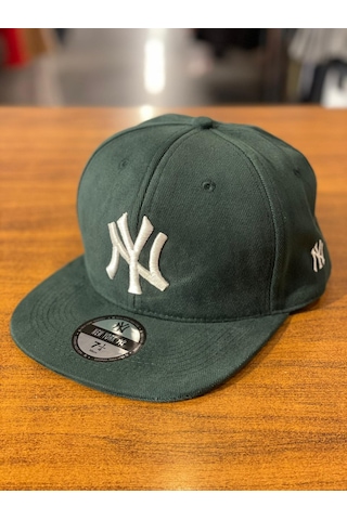 Hamze Ny New York Yankees Nakış Hip Hop Snapback Rapper Basket Şapka Yeşil