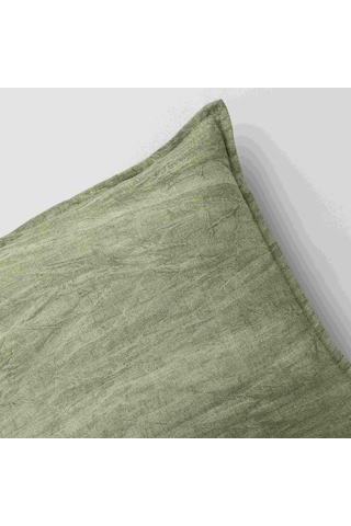 Linens Willy Kırlent Kılıfı 45x45 Cm Haki Haki