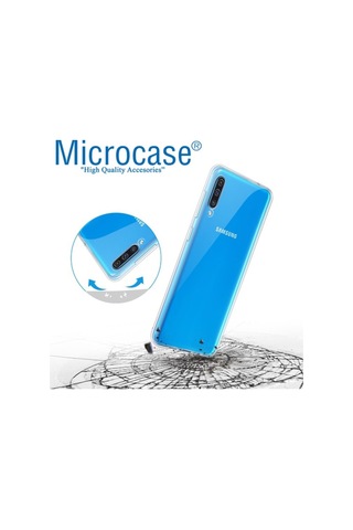 Microcase Samsung Uyumlu Galaxy A70S Ince 0.2 Mm Silikon Kilif - Seffaf 396835533