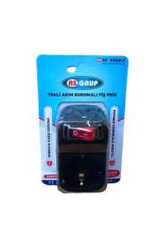 As Bakalıt Akım Korumalı Priz Anahtarlı 3500W 16 A