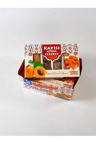 Leblebi Çarşısı Kayısı Atom Cezerye 4'lü Set 4'lü Set 4x125 G