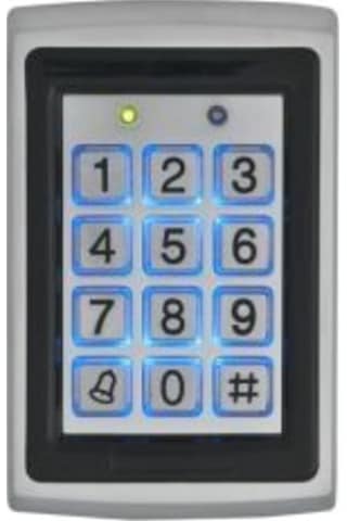 Metal Işıklı Şifreli Kartlı Kapı Açma Kilidi Proximity Rfid