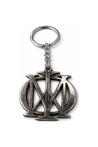 Unisex Metal Harf Tasarım Anahtarlık Gümüş Renk Kadın Erkek Aksesuar