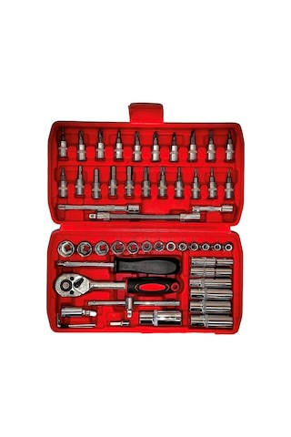 Moonshop Cr-v Max 1/4 Cırcırlı 53 Parça Lokma Anahtar Takımı Bits