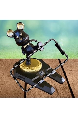 Zmc Bilişim Ayıcıklı Telefon Ve Tablet Standı Masa Üstü Telefon Ve Tablet Tutucu Aparatı