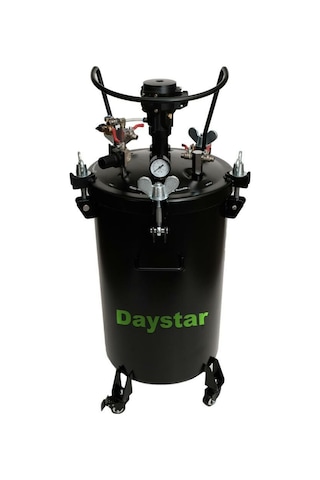 Daystar 80 Lt Otomatik Karıştırıcılı Teflon Kaplı Basınçlı Boya Tankı