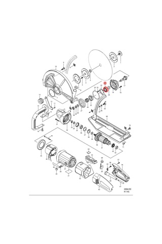 Makita 4114S Rulman 6004 Ürün Kodu 211326-7