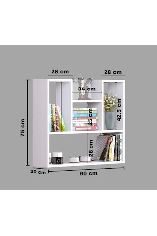 Mono Dekoratif Duvar Rafı