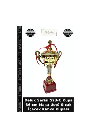 Delux Serisi 523-c Kupa 36 Cm Masa Üstü Sıcak İçecek Kahve Kupası Diğer