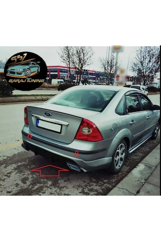 Ford Focus 2 St Arka Tampon Eki Fiberglass Boyasız