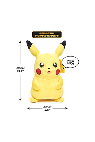 Pikachu Realfx Elektronik Kukla 40 Cm Çok Renkli