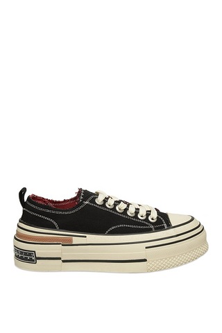 Lufian 121230039 Elena Canvas Unisex Sneaker Ayakkabı Siyah