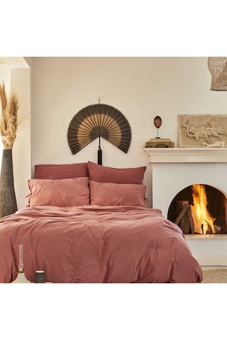 Karaca Home 4 Element Terracotta %100 Pamuk Tek Kişilik Nevresim