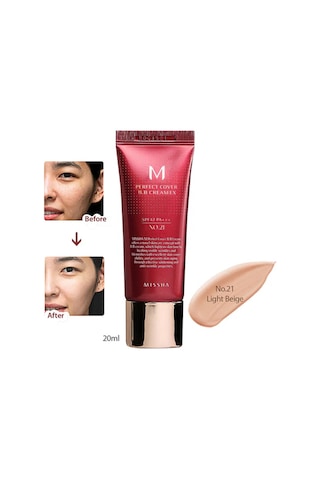 Missha Yoğun Kapatıcılık Sunan Bb Krem M Perfect Cover Bb Cream E 21