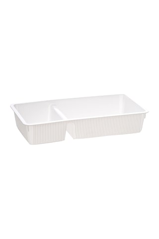 Porsima Wh-72 Çekmece İçi İki Bölmeli Çok Amaçlı Organizer Beyaz