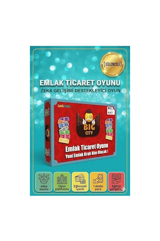 Emlak Ticaret Eğlenceli Aile Oyunu