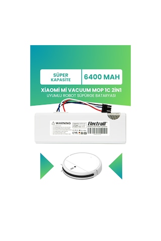 Xiaomi Mi Vacuum Mop 1c 2in1 Ultra Stytj01zhm 6.400mah Batarya