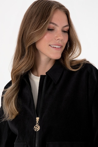 U.s. Polo Assn. Kadın Siyah Dokuma Mont 50313095-vr046 Siyah