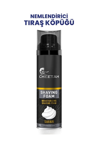 Cheetah Safari Erkek Tıraş Köpüğü 3 x 250 ML