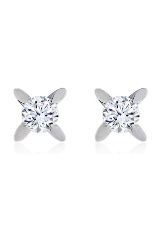 0.30 Karat Tektaş Pırlanta Küpe - Hrd Sertifikalı 51016546
