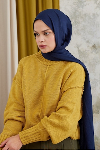 Moda Kaşmir Modal Şal Serisi Lacivert