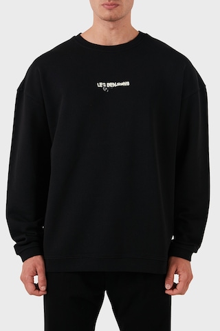 Les Benjamins Erkek Sweat Lb24fweapmusw-001 Siyah Siyah