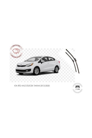 Kia Rio Ön Cam Muz Muz Silecek Takımı 1.0 1.25 1.4 Motor Araca Özel Aparat 2012-2020
