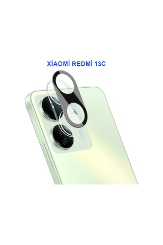 Redmi 13c Uyumlu Kamera Lens Koruyucu Dayanıklı Kamera Koruyucu