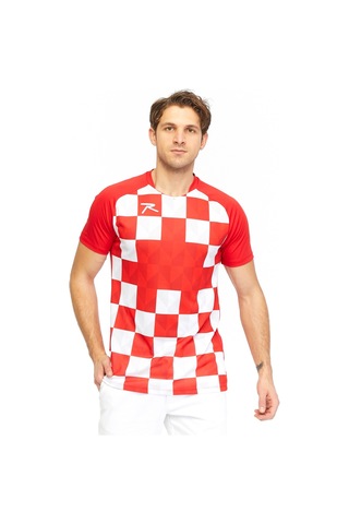 Raru Erkek T-Shirt Quadrum Kırmızı