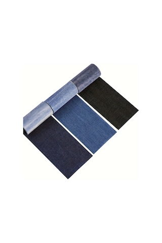 3/rulo Jean Ütü Yaması, 8 X 50 Cm Onarım Yamaları, Giyim, Çocuk Çok Renkli