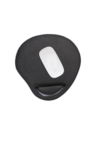 Deri Mouse Pad Bileklikli Fl01 Siyah