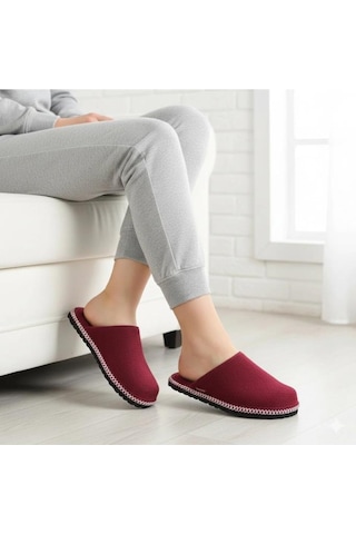 Ceyo Kadın Anatomik Günlük Rahat Terlik Easy-z Bordo