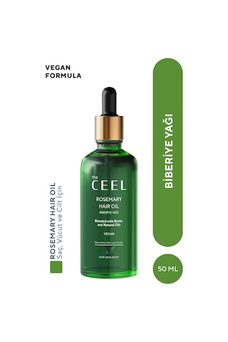 The Ceel Biberiye İçerikli Saç Bakım Yağı 50 ML