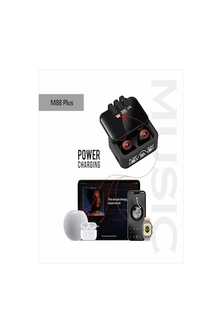 Time&Tech M88plus Bluetooth 5.2 Kablosuz Kulak İçi Kulaklık