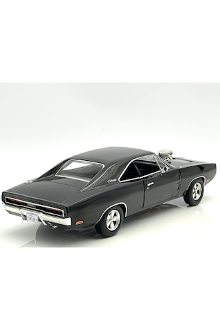 1:18 Ölçek Greenlight 1970 Dodge Charger With Blown Engine Diecast Metal Minyatür Model Araba 25cm