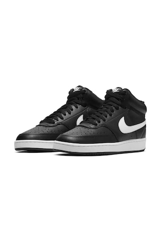 Nike Wmns Court Vision Mid Kadın Spor Ayakkabı Cd5436-001 Siyah Siyah