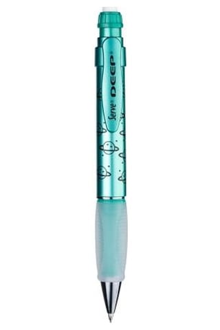 SERVE DEEP MEK KURSUN KALEM 07MM MET YESIL GEZEGEN