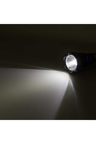 Panther Pt-6106 Usb Şarjlı El Feneri Siyah